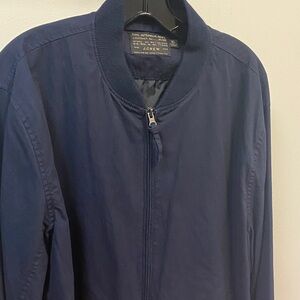 J. Crew Men's Classic Blue Bomber Jacket